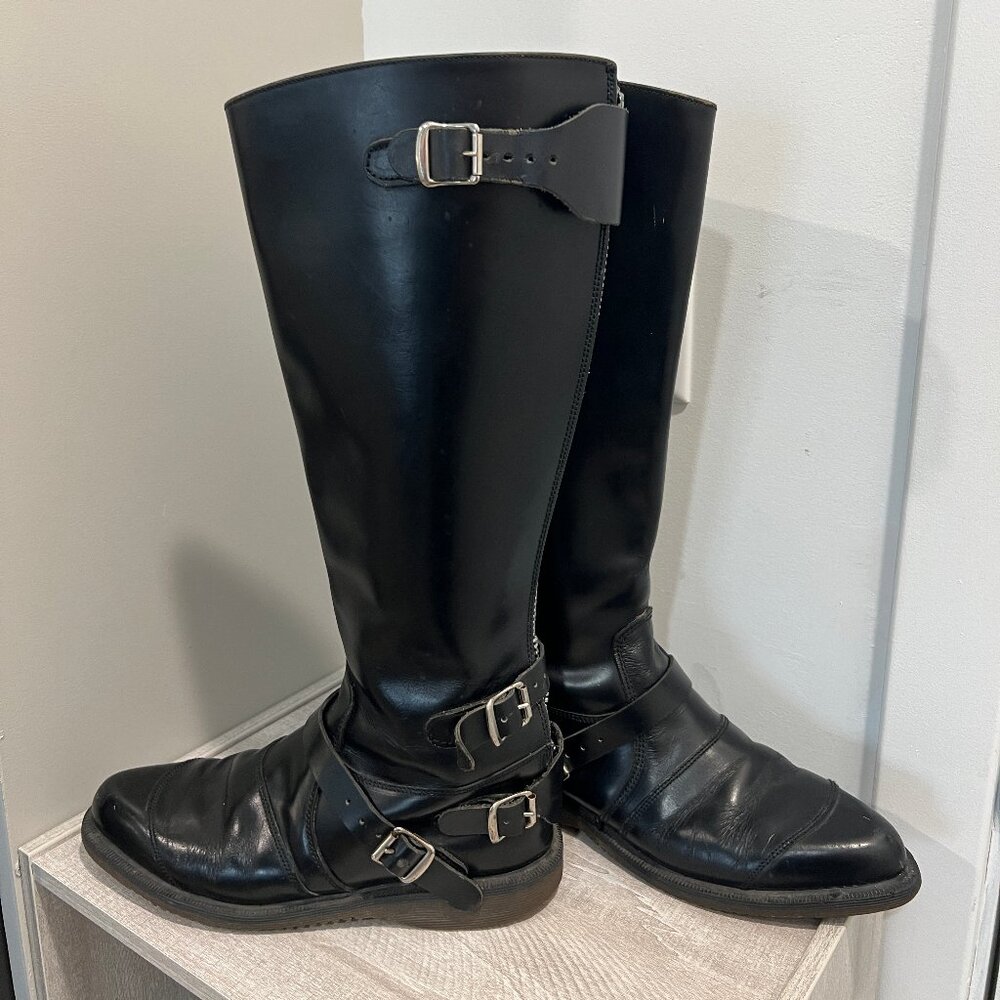 Dr. Martens *critically damaged* 1627 Moto Boot